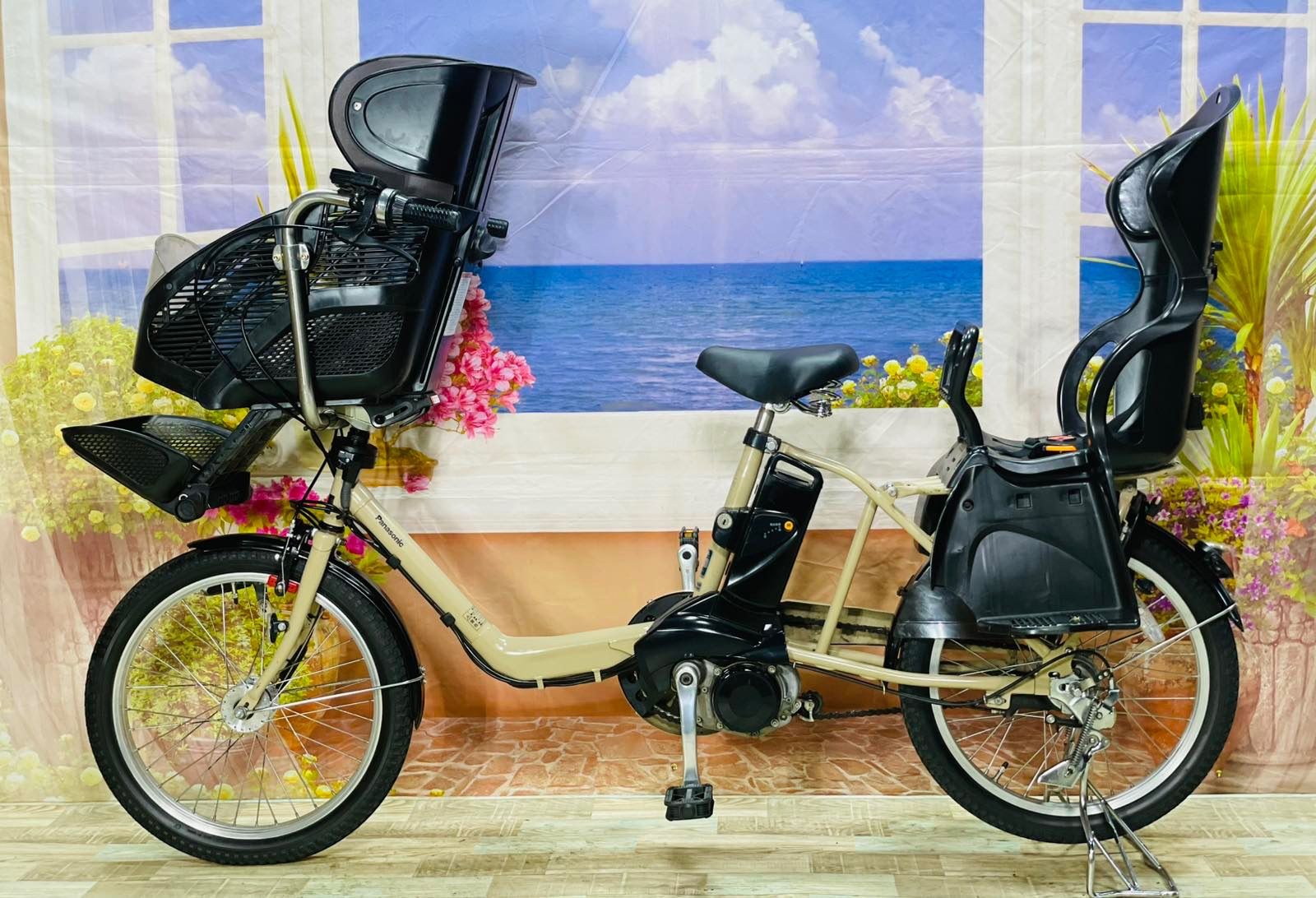 超破格！パナソニックギュット人気モデル子供乗せ電動アシスト自転車 Y1892 超特価！！】パナソニック⭐️ギュット【人気モデル】【子供乗せ