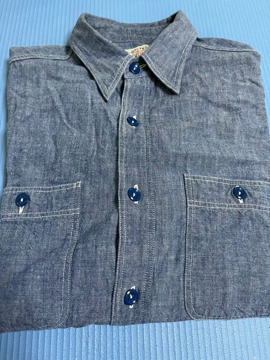 BUZZ RICKSON S バズリクソンズ シャンブレー シャツ M