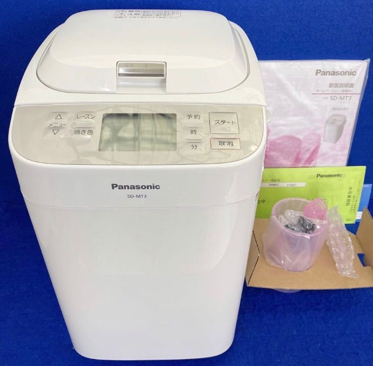 Panasonic SD-MT3-W ホームベーカリー 1斤タイプ ホワイト - 格安 ...