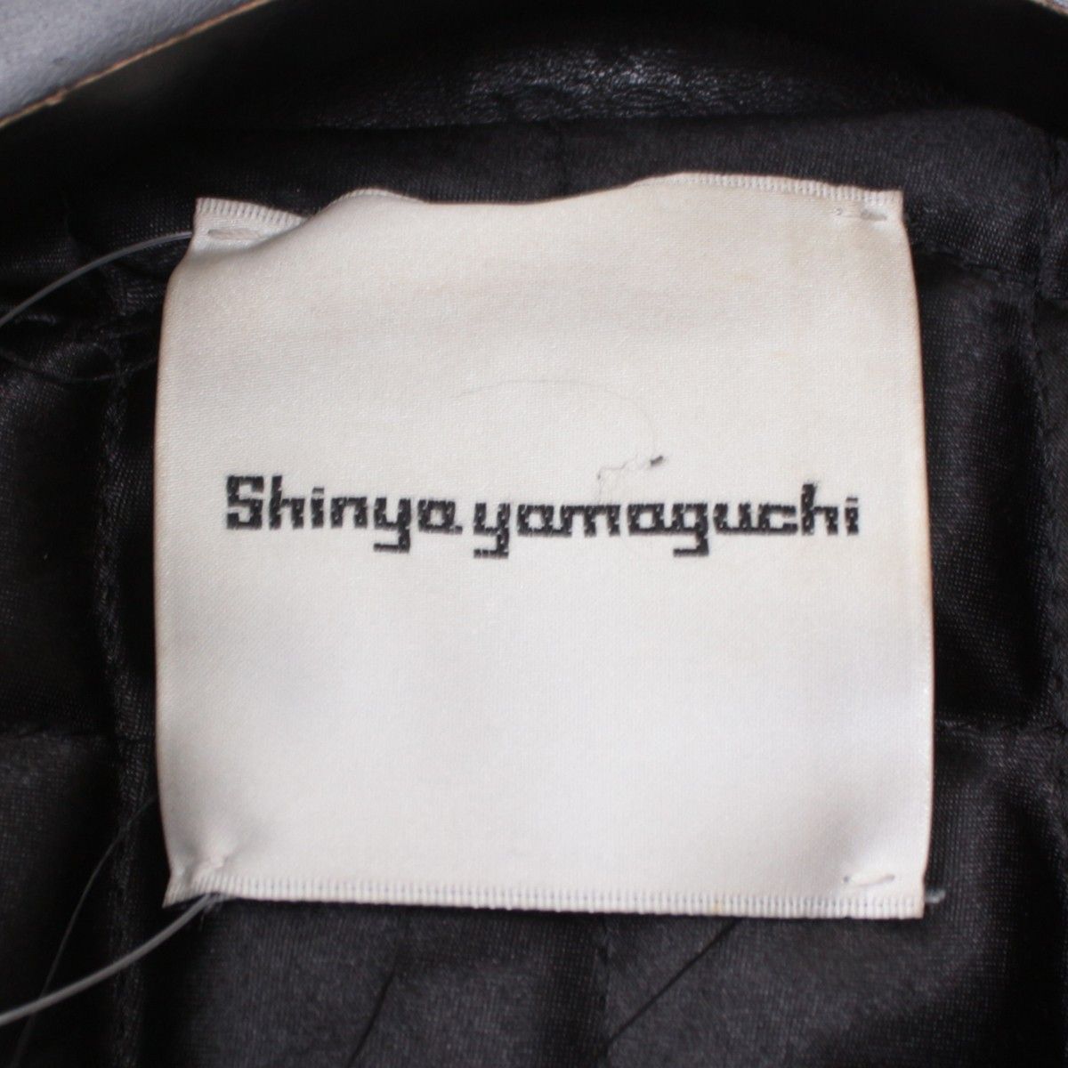 シンヤヤマグチ shinya yamaguchi ライダースジャケット USED】Shinya yamaguchi(シンヤヤマグチ)レザーライダースジャケット