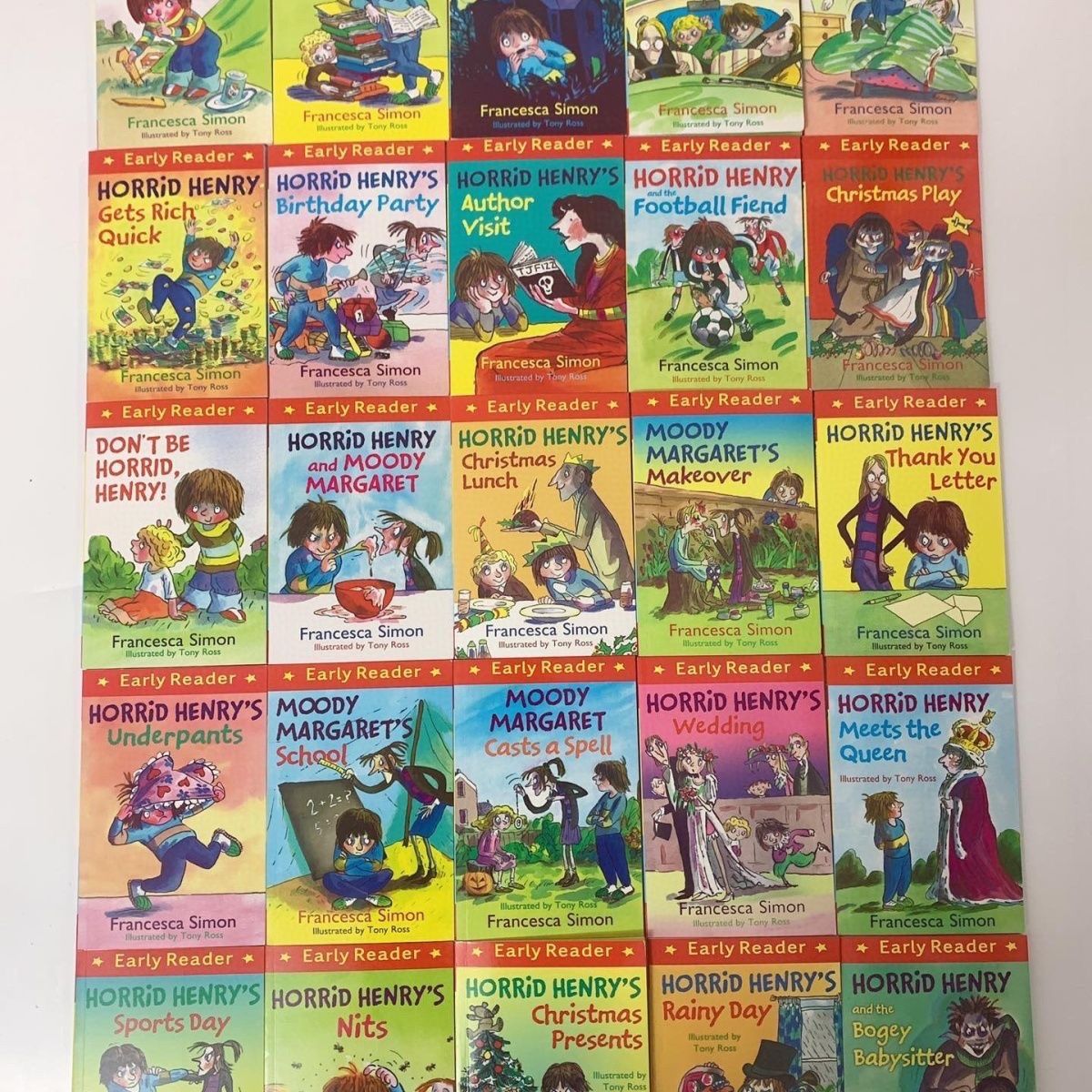 Horrid Henry Early Readers Set 25册 英語 洋書 Horrid Henry Early