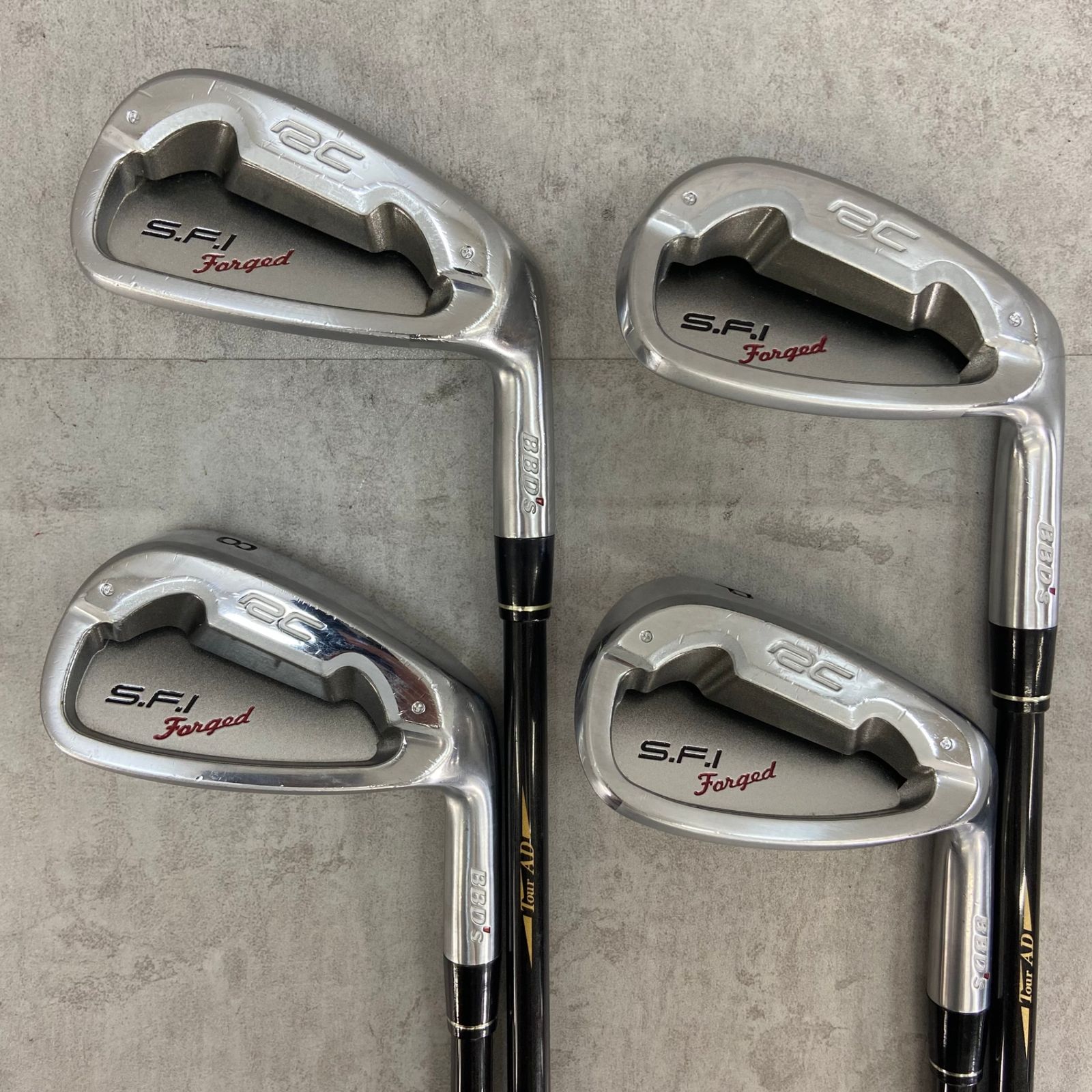  Collection - 　COLLECTION ロイヤルコレクション　FORGED　SFI フォージド　メンズゴルフ　アイアン7本セット　カーボン　S　Tour　AD　ツアー ROYAL COLLECTION ロイヤルコレクション FORGED SFI フォージド