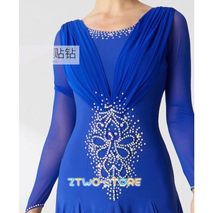 GarudaDance] レディース社交ダンス衣装 素敵ダンスドレス 魅力セミ