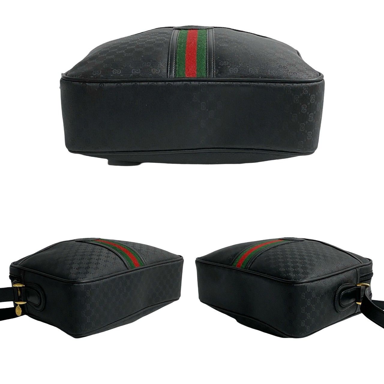 極 美品 GUCCI グッチ オールドグッチ ヴィンテージ シェリーライン