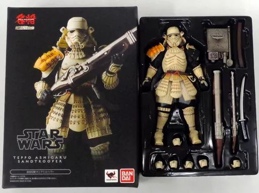 【中古】フィギュア 名将MOVIE REALIZATION 鉄砲足軽サンドトルーパー 「スター・ウォーズ エピソード6/ジェダイの帰還」 魂ウェブ商店限定