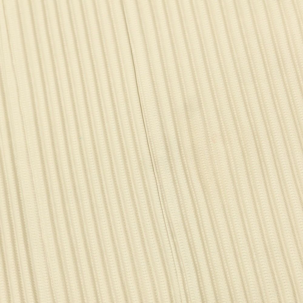 ジャンパー オム プリッセ イッセイミヤケ HOMME PLISSE ISSEY MIYAKE プリーツ加工 ジップアップ 半袖カーディガン ベージュ サイズ表記なし Ｌ位 メンズ 配送商品は通常配送無料。