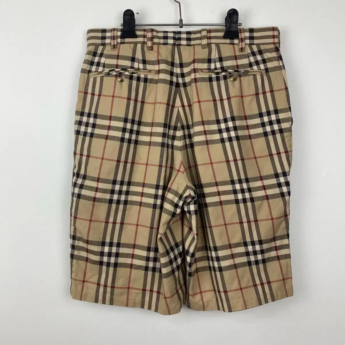バーバリー ノバチェック ハーフパンツ 32 R