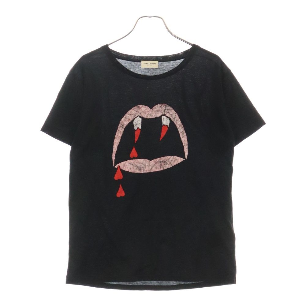 16ss saint laurent paris コットンベスト 黒 S 16ss saint laurent paris コットンベスト 黒 S