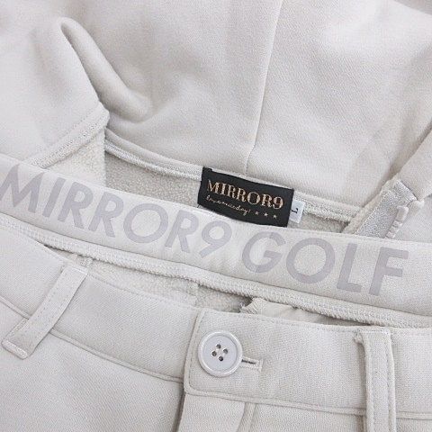 ミラーナイン ゴルフ MIRROR9 GOLF セットアップ 上下セット パーカ