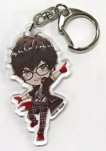 中古】雑貨 主人公 デフォルメアクリルキーホルダー 「ペルソナ5