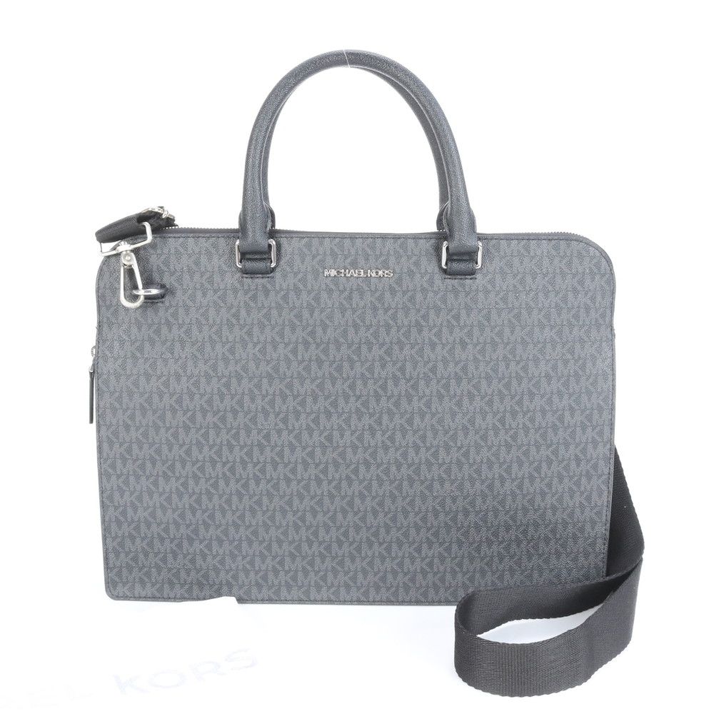 未使用級✨ マイケルコース モノグラム 総柄 2way トートバッグ A4◎ Michael Kors マイケルコース 2WAY トートバッグ PVC レディース