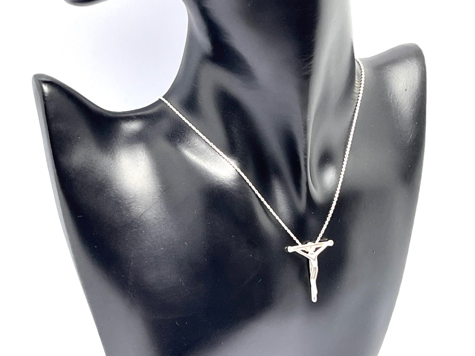 a113 美品 希少 廃盤 Tiffany&Co. ティファニー ロザリオ キリスト