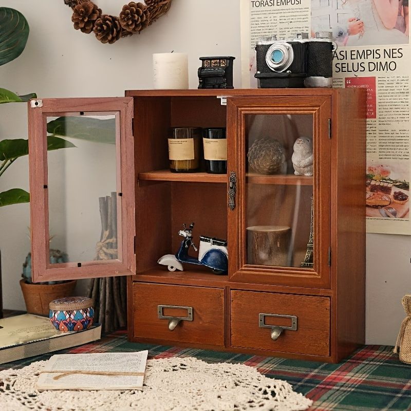 Tiroirs ティロワール 6段チェスト ナチュラル ウォールナット 小物