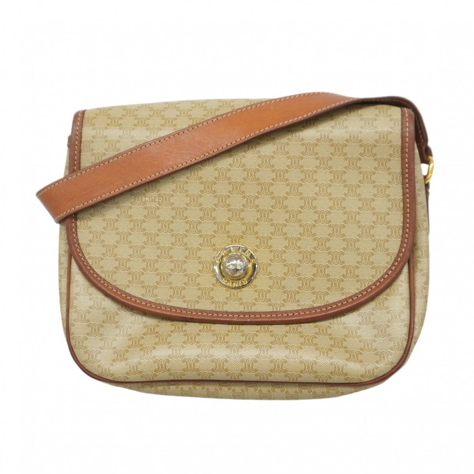 セリーヌ(Celine) セリーヌ ショルダーバッグ マカダム ベージュ