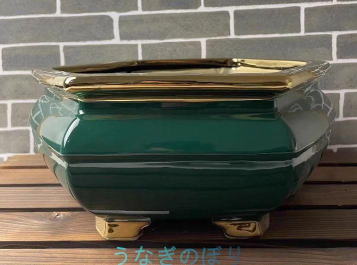 六角鉢 盆栽鉢 植木鉢 小品盆栽鉢 大品盆栽鉢 陶磁器 六角鉢 盆栽
