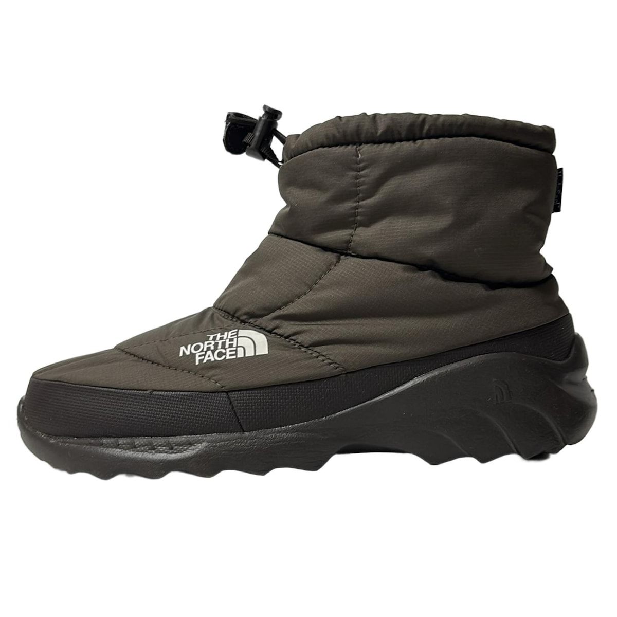 THE NORTH FACE ノースフェイス ショートブーツ 24 ユニセックス ヌプシ ブーティー WP 2 ショート NF01270 ダークブラウン×白