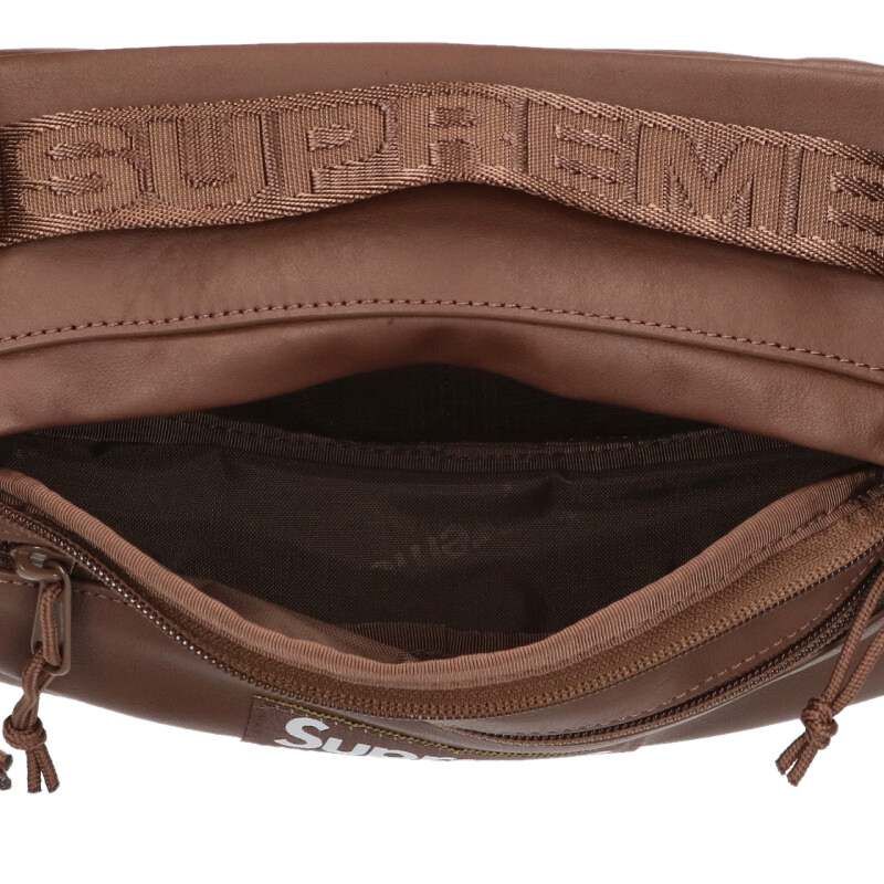 シュプリーム 24AW Leather Waist Bag ボックスロゴレザーウエストバッグ メンズ WWW_OLIVIERBERNSTEIN_COM