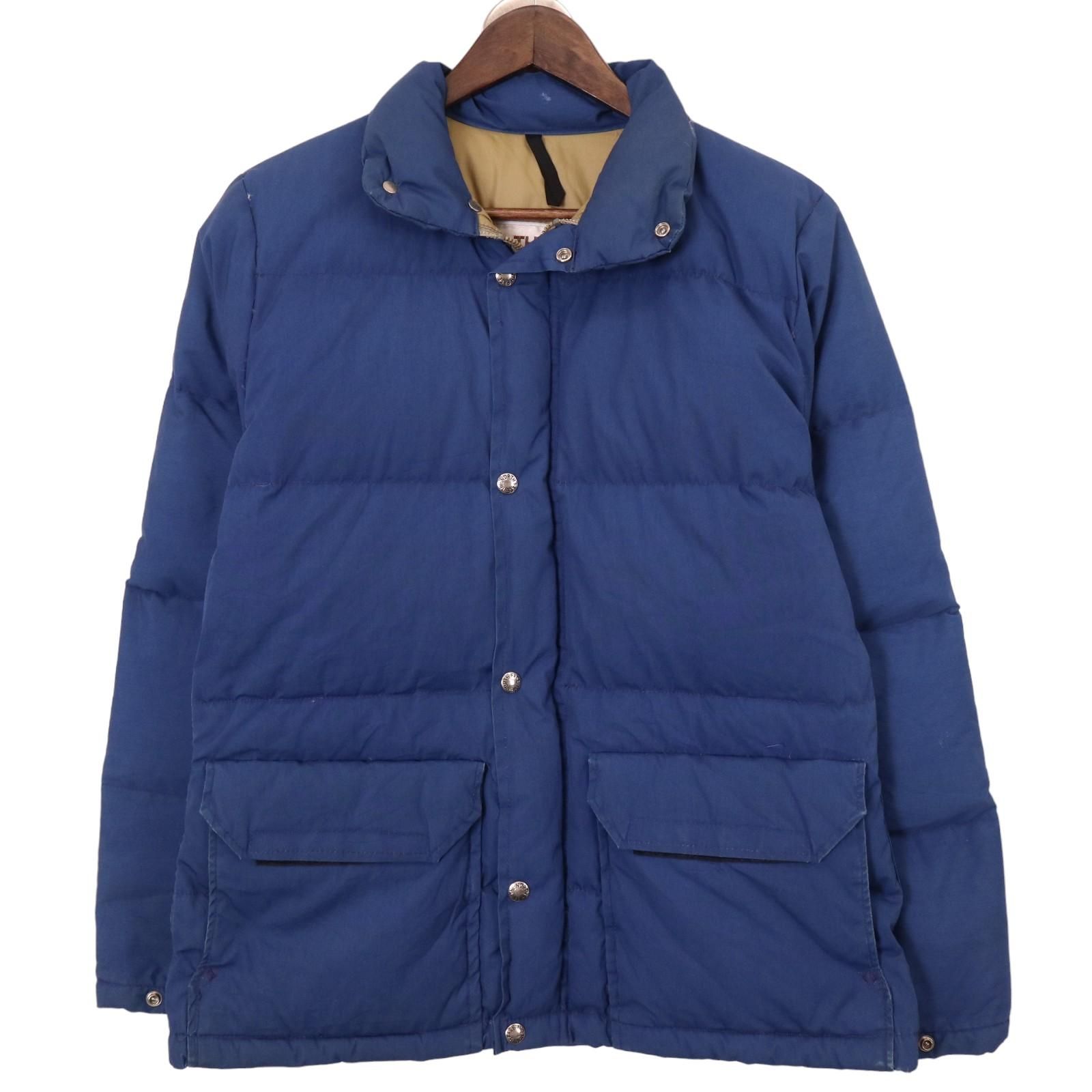 80年代 THE NORTH FACE ノースフェイス 茶タグ コットンクロスダウン 