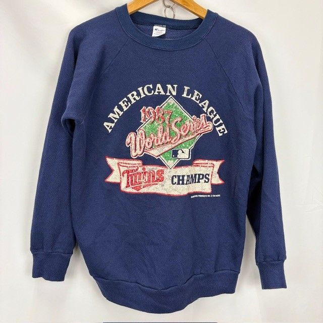 80年代 Champion MLB TWINS WORLD SERIES CHAMPION プリント