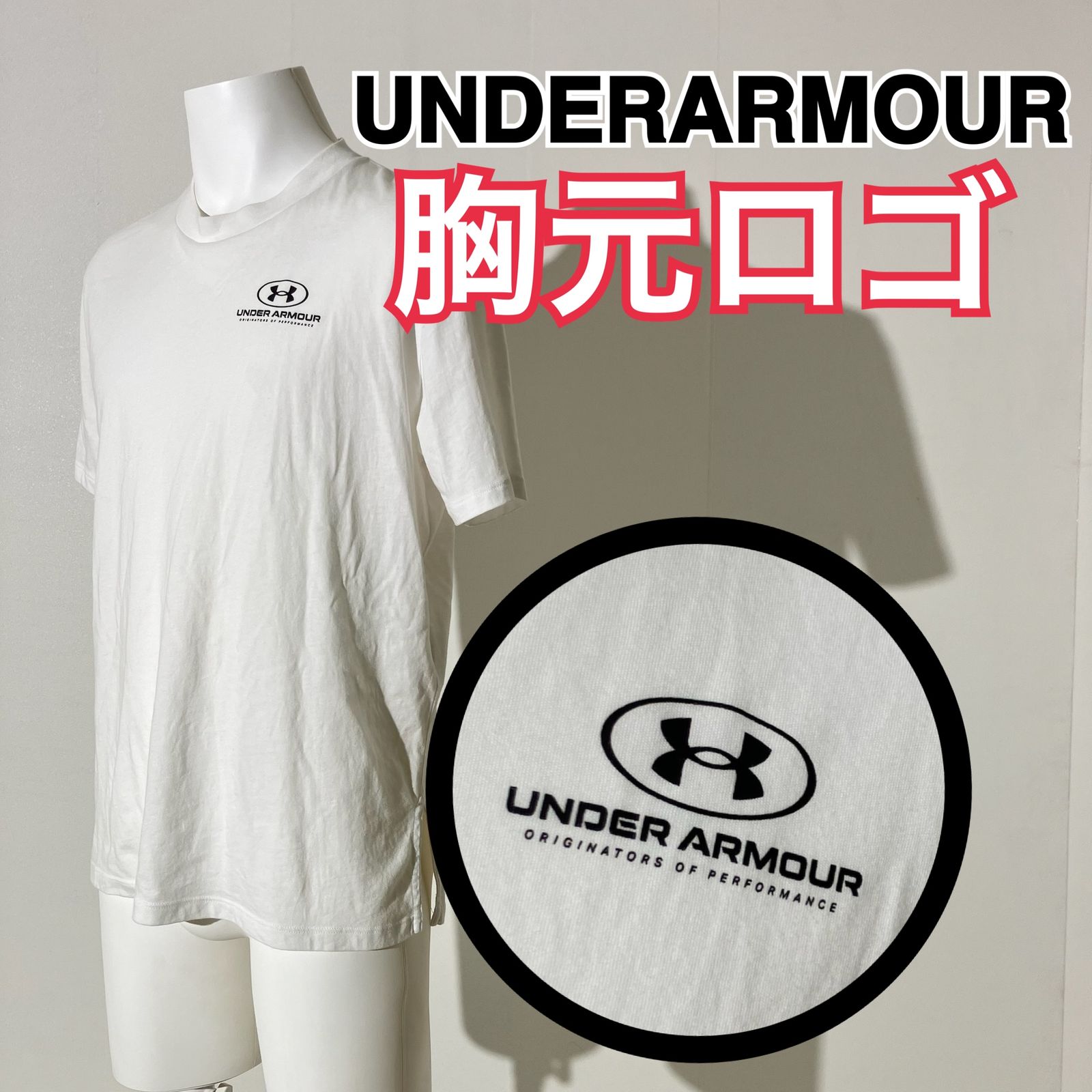 スポーティ】UNDERARMOUR アンダーアーマー プリント Tシャツ