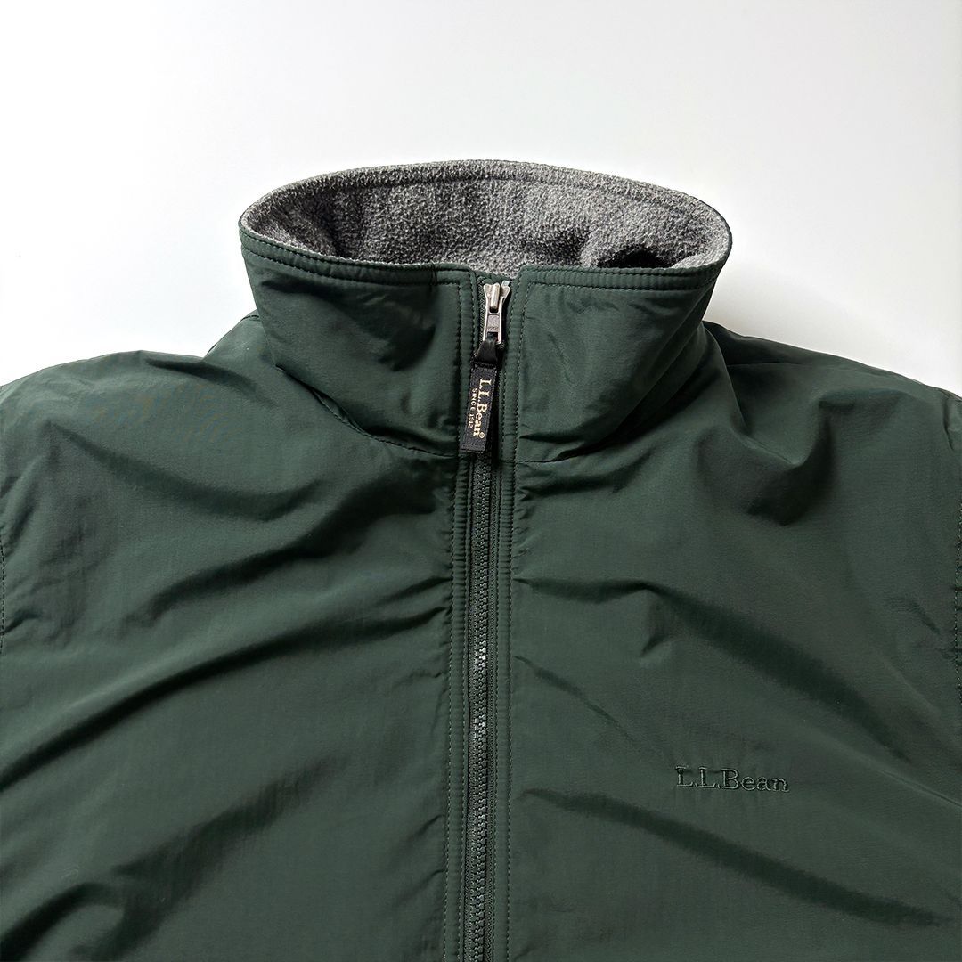 L.L.Bean エルエルビーン ウォームアップジャケット M 深緑 ダーク