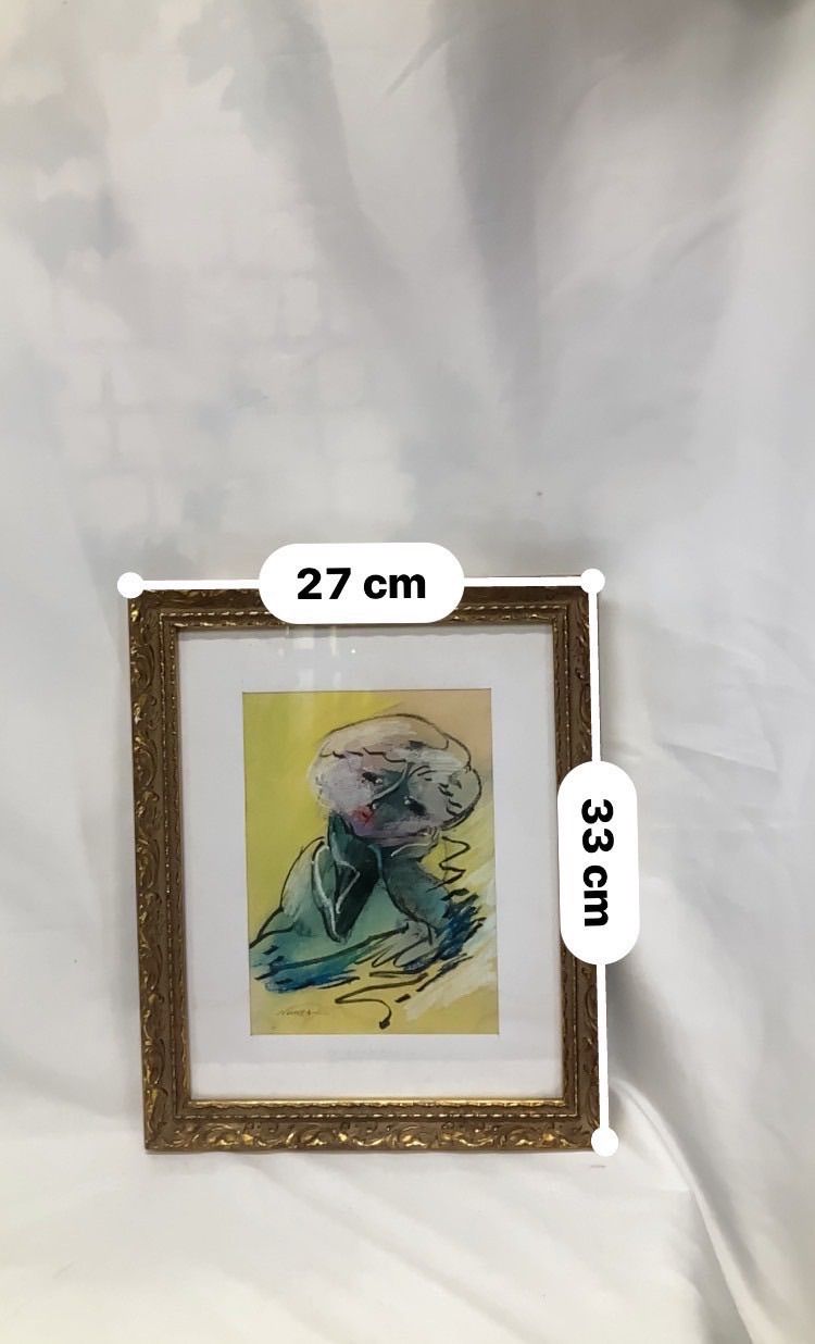 絵画 額縁付き