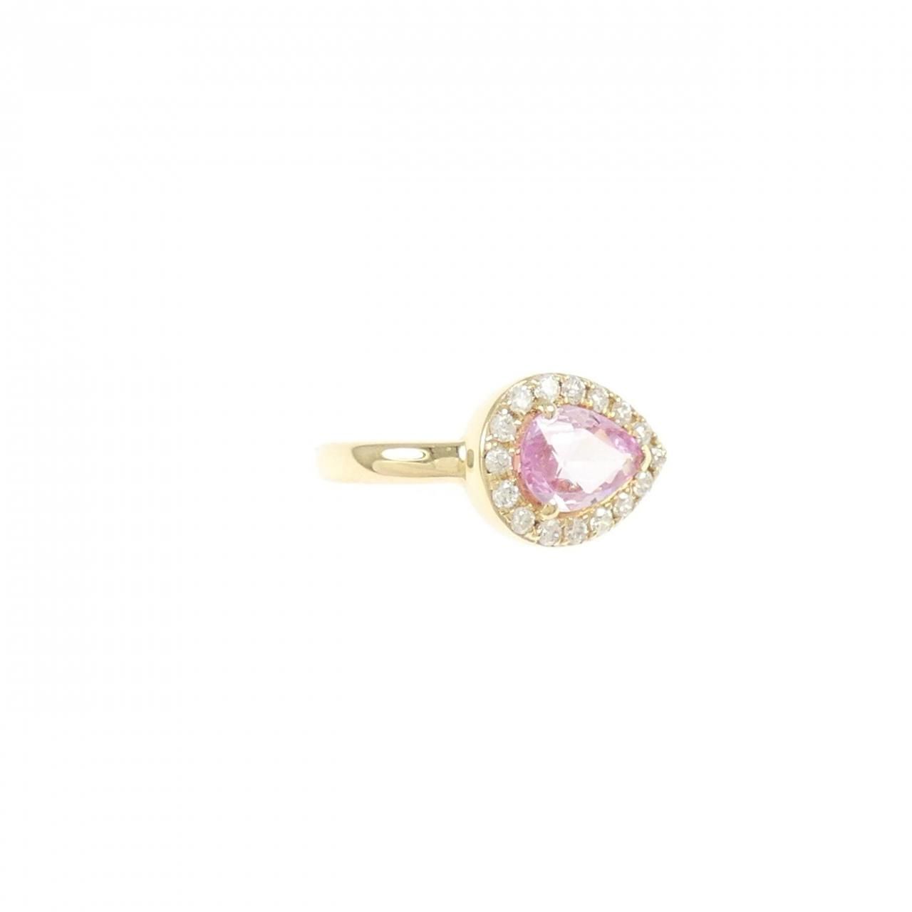 K18YG サファイヤ イヤーカフ 0.32CT 片耳