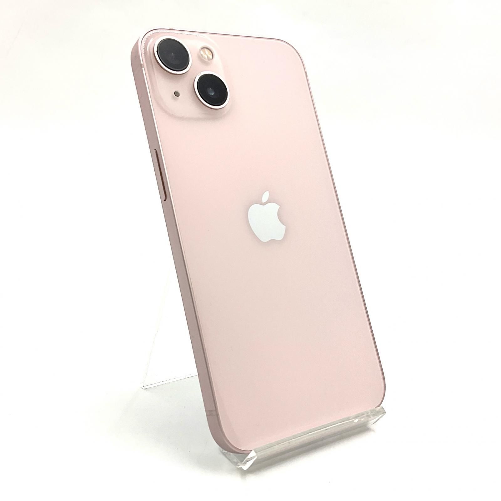 【全額返金保証】【最速発送】Apple iPhone 13 128GB ピンク SIMフリー 白ロム 動作確認済 87%