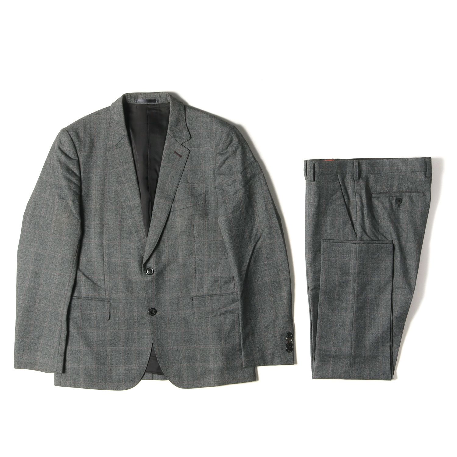 Paul Smith ポールスミス E THOMAS SUPER 130S CLOTH シャドー