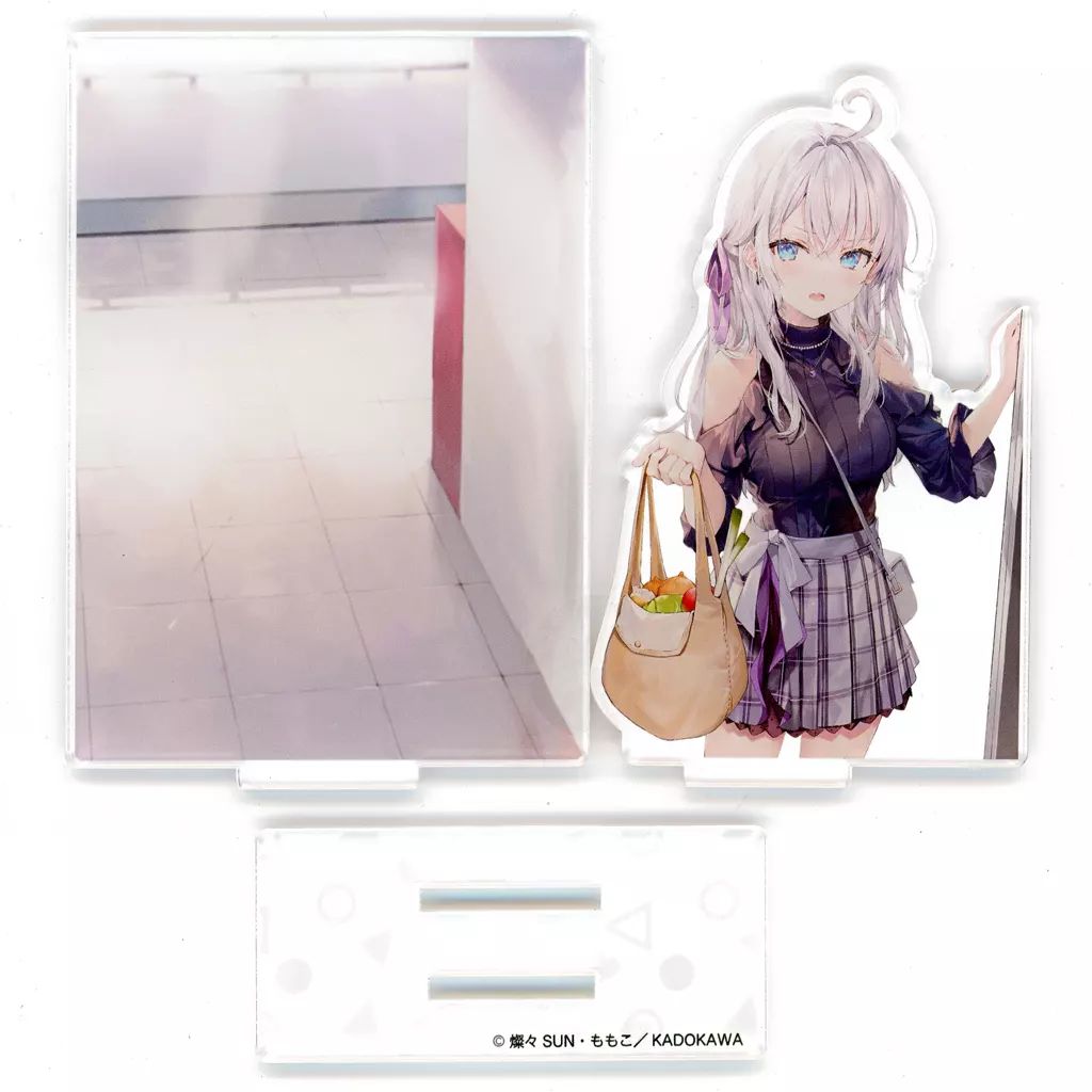 雑貨　[単品] アリサ・ミハイロヴナ・九条(アーリャ) アクリルプレート 「ライトノベル 時々ボソッとロシア語でデレる隣のアーリャさん 第6巻 アニメイト限定セット」 同梱特典 アクリルスタンド・アクリルパネル [単品] アリサ・ミハイロヴナ