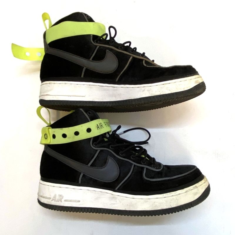 ☆03w03947 Nike Air Force 1 High Magic Stick VIP Black ナイキ エアフォース1 ハイ マジック  スティック VIP ブラック 27.0cm ベトナム製 メンズ スニーカー 573967-003 - メルカリ