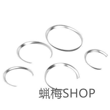 パナメーラ用スピードメーターパネル リングフレームドレスアップカバートリム5PCSセット