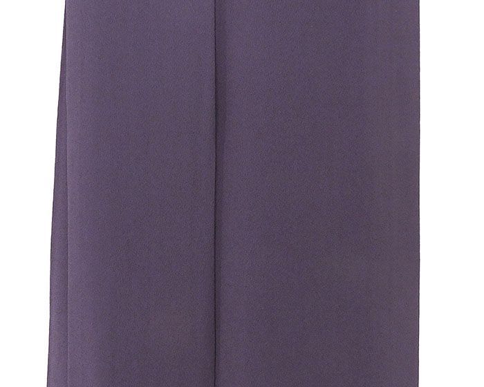 色無地 正絹 染色作家 斉藤三才 身丈161cm 裄丈68cm 上り藤に木瓜