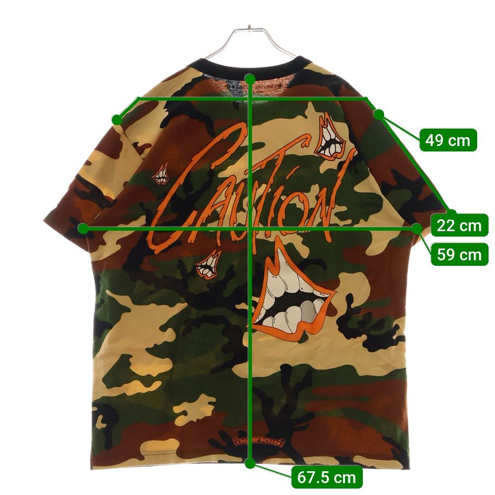 CHROME HEARTS (クロムハーツ) PPO CAUTION T-SHRT MATTY BOY