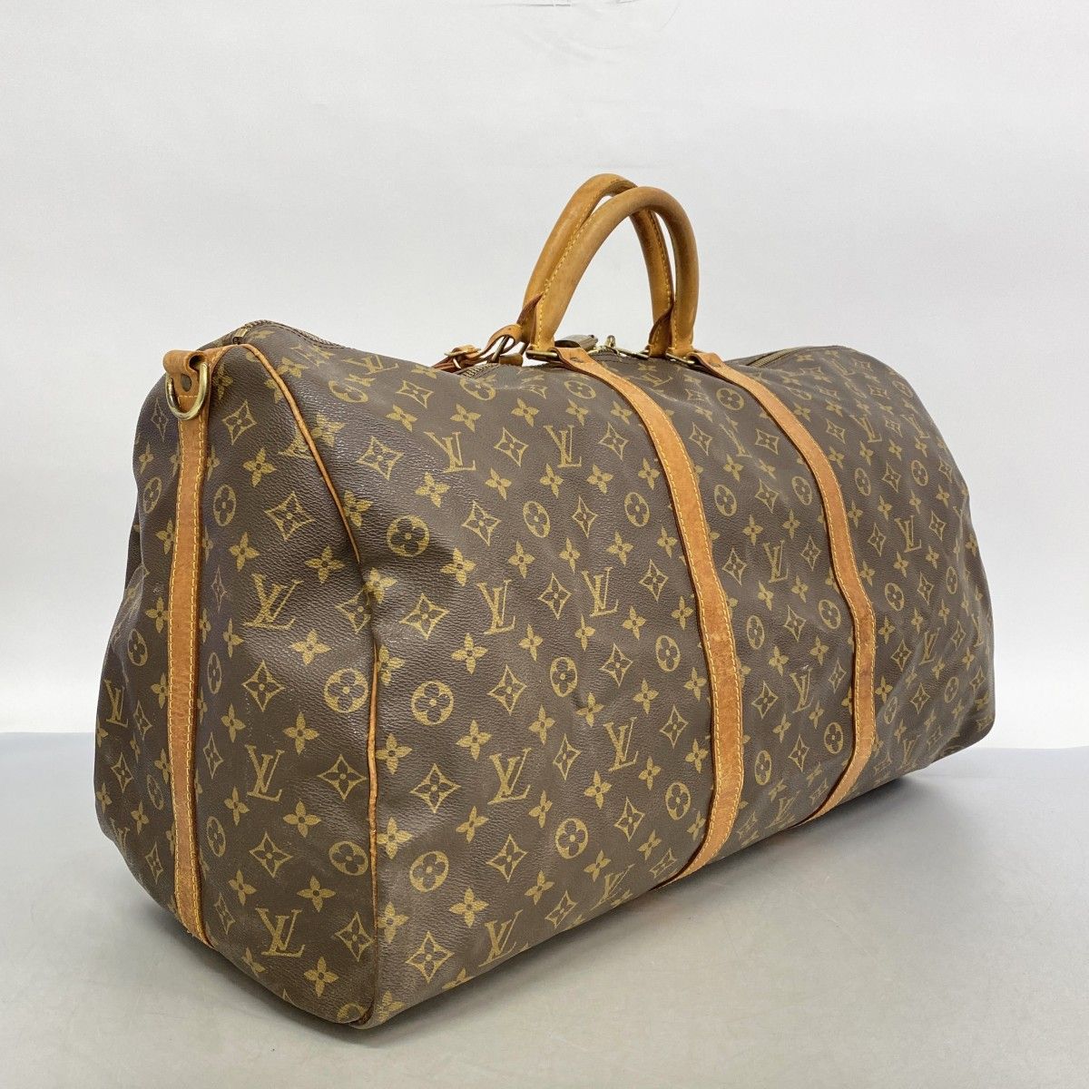 5md4267 ルイヴィトン ボストンバッグ モノグラム キーポルバンドリエール60 M41412 ブラウン メンズ レディース ユニセックス