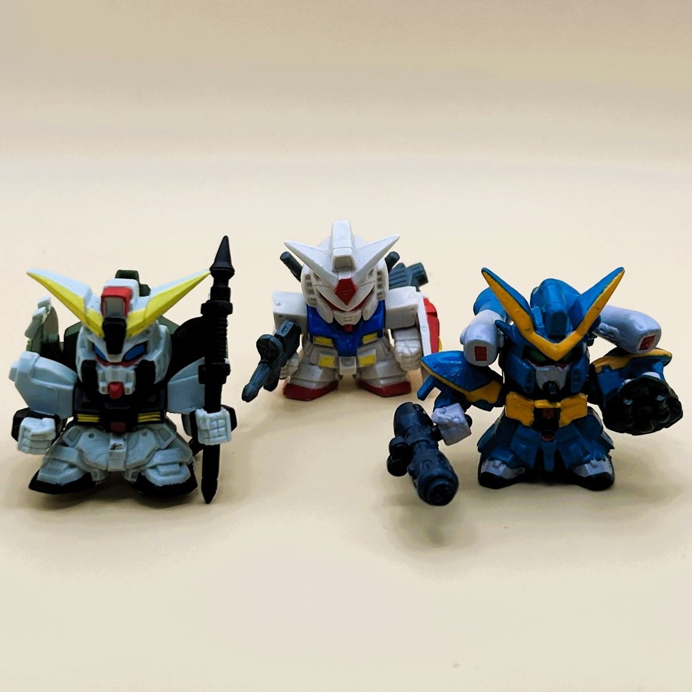 SD ガンダム フルカラーステージ 決意の砲火 3種（ガンダム Ver