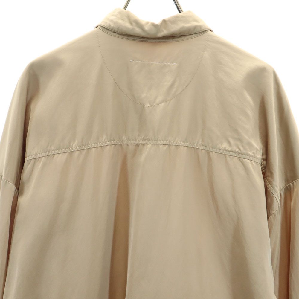 エムエムシックス メゾンマルタンマルジェラ イタリア製 長袖 シャツ 40 ベージュ MM6 Maison Martin Margiela マルジェラ レディース エムエムシックス メゾンマルタンマルジェラ イタリア製 長袖