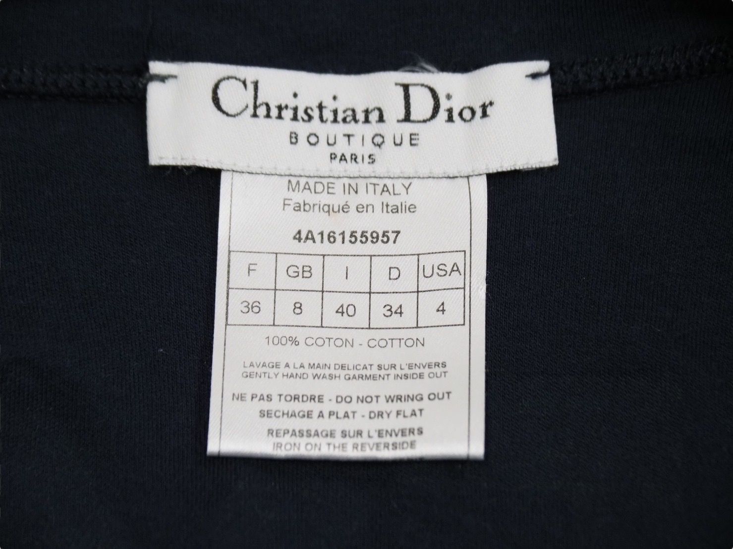 Christian Dior クリスチャンディオール 半袖Ｔシャツ Vネック
