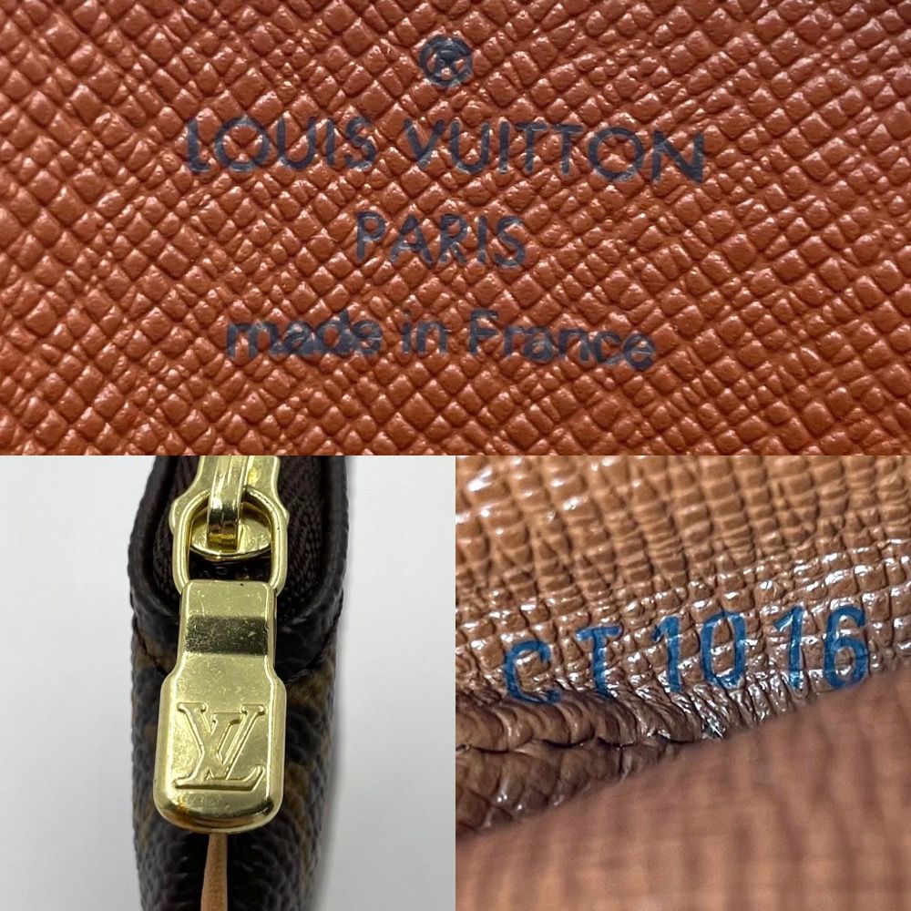 LOUIS VUITTON ルイヴィトン コインケース モノグラム ポルトモネロン 小銭入れ M61926    ブラウン 茶 ゴールド金具 レディース 美品【品】