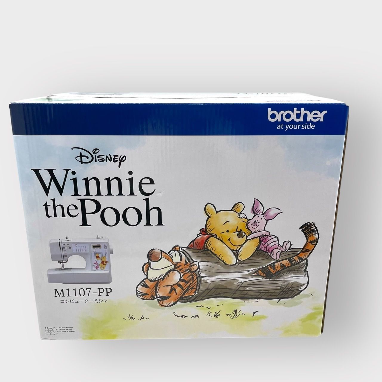 brother  ブラザー　コンピューターミシン　　プーさん brother ブラザー コンピューターミシン くまのプーさん