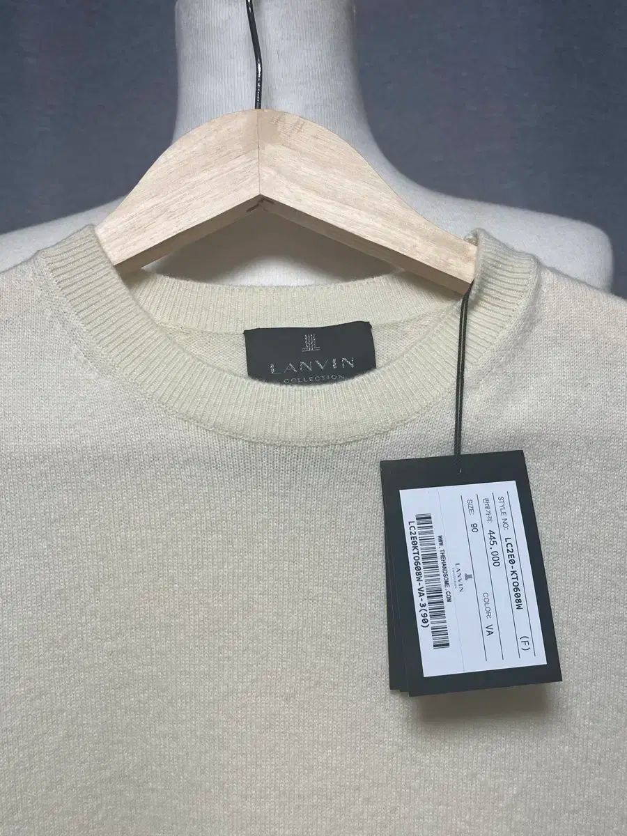 2025年ランバンコレクション カシミア ベスト 90