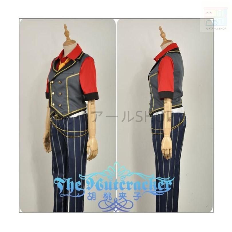 限定 あんさんぶるスターズ 宵の宴 バンドアンサンブル 大神 晃牙 おおがみ こうが風コスプレ衣装 演出服 変装 cosplay 仮装 二次会 イベント パ