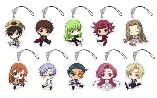 コードギアス ガチャメイト ミニアクリルスタンド 全18種 中古