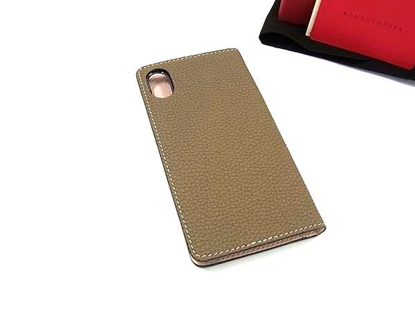 BONAVENTURA iPhone X，XSケース　グレージュ ボナベンチュラ BONAVENTURA iPhoneケース 手帳型 X⁄XS