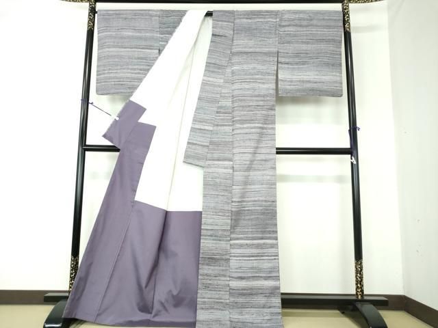 平和屋着物○上質な紬 横縞 正絹 逸品 DAAS3025ps - メルカリ