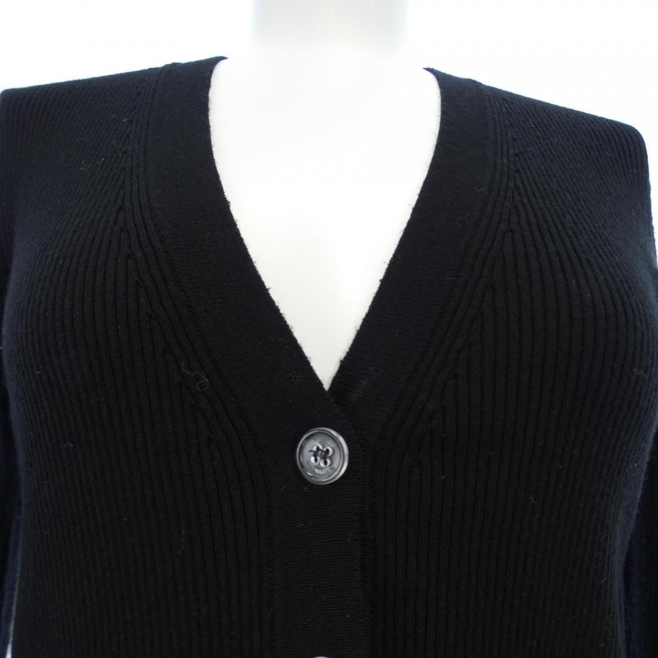 ARCHI アーキ リブ タートル ニット ホワイト archi | アーキの