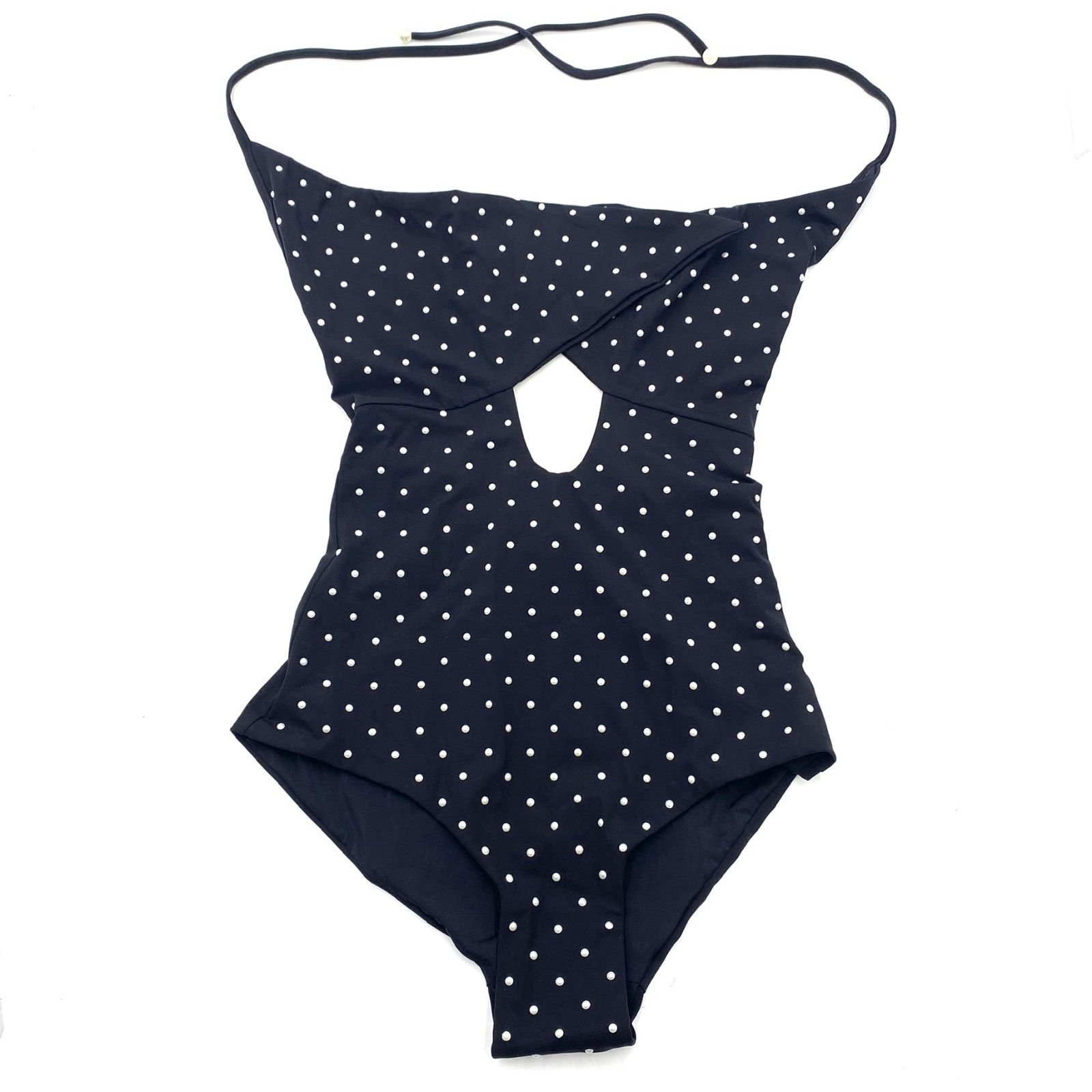 CHANEL シャネル ワンピース 水着 swimwear スイムウェア ココマーク パール 調 ブラック