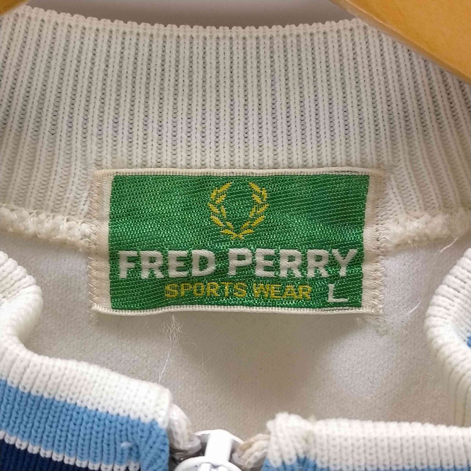 フレッドペリー FRED PERRY SPORTSWEAR 80S 緑タグ リブ2本線