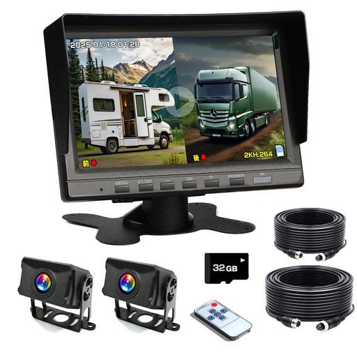 めるひんさん専用 TORAKINDバックカメラモニターセット7インチバックモニタードライブ