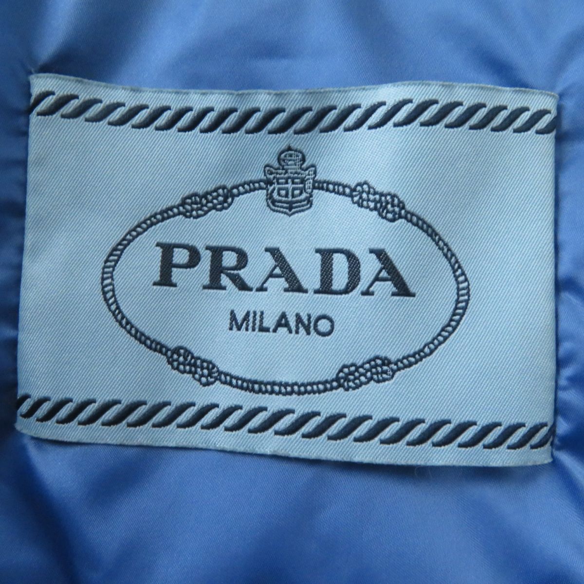 美品☆正規品 PRADA プラダ 290832 三角ロゴプレート/トライアングル 